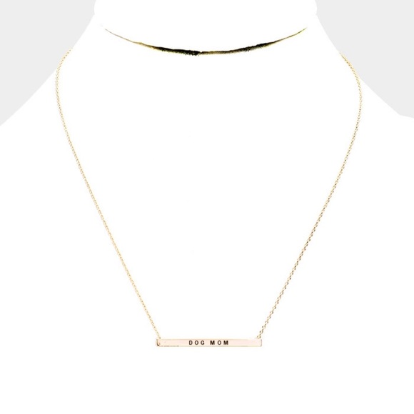 Jewelry - Dog Mom Necklace (Gold) Jewelry - Dog Mom Necklace (Gold)